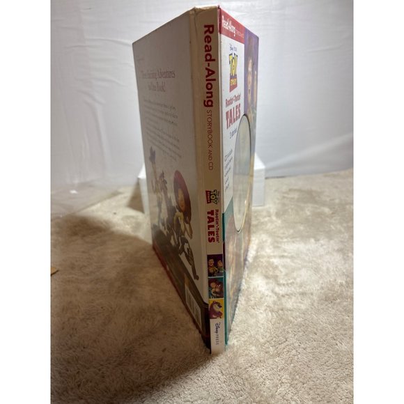 Disney Pixar Toy Story Read-Along Storybook & CD Rootin-Tootin Tales 3 Stories - Picture 3 of 9